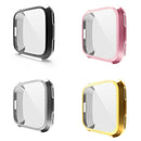 360 Degree  Cover For Fit Bit Versa Band Case Plating Coque Fit Bit Versa