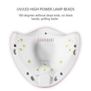 Mini 5B 36W 12Leds Led Nail Dryer Uv Lamp Light Nail Gel Phototherapy Machi D5B2