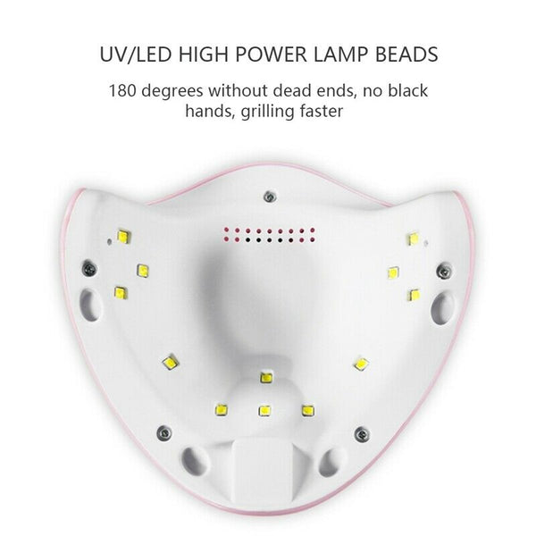 Mini 5B 36W 12Leds Led Nail Dryer Uv Lamp Light Nail Gel Phototherapy Machi D5B2