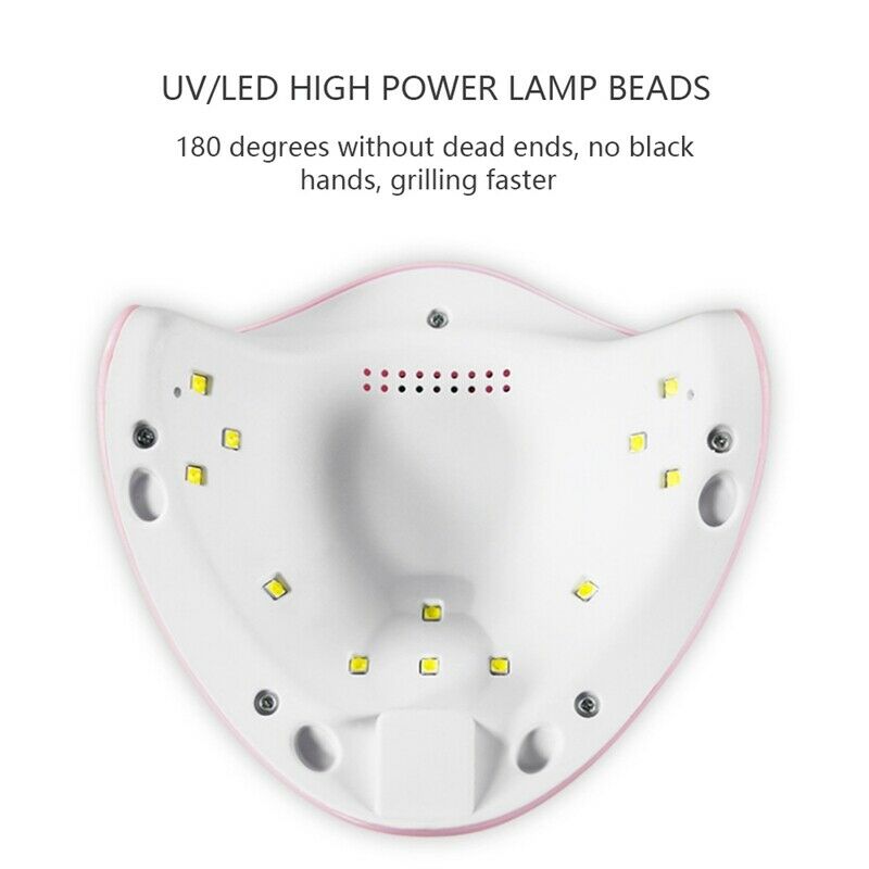 Mini 5B 36W 12Leds Led Nail Dryer Uv Lamp Light Nail Gel Phototherapy Machi D5B2