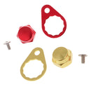 2pcs Anti-rust Fishing Reel Handle Locking Plate Screws M7 Nut - Right Hand