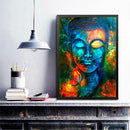 5D DIY Full Drill Diamond Painting Retro Buddha Cross Stitch Embroidery Kit