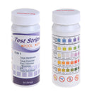 50Pcs 5in1 pool spa water test strips chlorine bromine PH alkalinity hardnessLJ