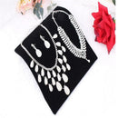 Stylish Velvet Necklace Chain Pendant Display Jewelry Organizer Stand Holder 3C
