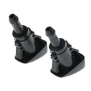 2 Pieces Car Wiper Water Spray Washer Nozzle kits for Chrysler 300C Jeep Compass