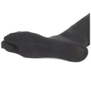 1 pair Tabi Socks Sabots Socks 2-Toe EU35-44 for Men / Women Black Z2I7