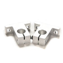 New 2PCS SK12 12mm Bearing CNC Aluminum Linear Rail Shaft Guide Support Ty