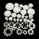 33PCS Sugarcraft Cake Cupcake Decorating Fondant Icing Plunger Cutters Tools M&E
