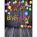 Happy Birthday Art Cloth Backdrop Photographic Studio Prop Kid Family Decor