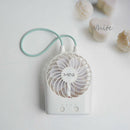 New Usb Rechargeable Mini Fan Summer Desktop 3 Files Electric Small Fan Por C3T3