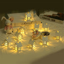 2m 10pcs Led Christmas Tree House Style Fairy Light Led String New Year gift 3C