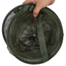 Outdoor Folding Round Fishing Net 3 Layer Nylon Fish Shrimp Net Fishing Shr