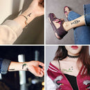 5 Pcs/Set Random  Tattoo Temporary Party Halloween Scary Blood StickerME