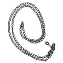 5X( Fashion Black Metal Sunglasses Eyeglass Chain Adjustable Ends Glasses  T4W6)