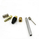 Air Blow Accessory Kit with 6 Interchangeable Nozzles - 7 Pieces Air Compre