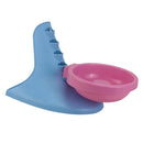 Pet Adjustable Ladder Slow Food Bowl Feeder Eating Habit Training Anti Choke