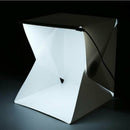 Portable 9.5" x 9.5" LED Light Photography Cube Box Shooting Tent Photo Stud Nw