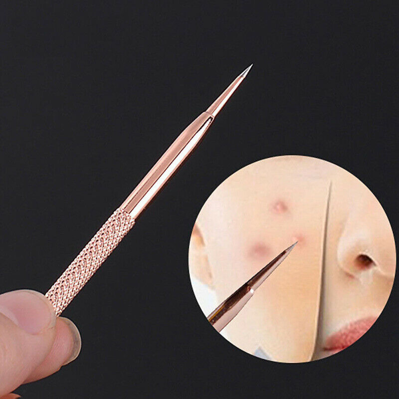 4pcs Blackhead Remover Acne Blemish Pimple Whitehead Extractor Cleaning To YYJ