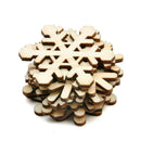 10X Christmas Tree Xmas Wood Chip Hanging Pendant Ornaments Decor DIY Craft