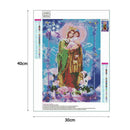 5D DIY Full Drill Diamond Painting Easter Religion Cross Stitch Embroidery