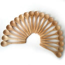 10 Pcs 13 cm Small Wooden Spoons Set Coffee Honey Tea Stirrer Home Tableware