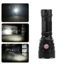 Outdoor Camping Light Glare Aluminum Alloy Flashlight Rechargeable USB C8D3