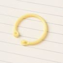 12Pcs Plastic Ring Binder for Spiral Notebook Diary Loose Leaf Book Binding SEAU