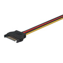 SATA Power Female to Molex Male Adapter Converter Cable, 6-Inch HgTEUS