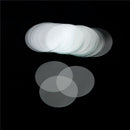 100Pcs Circular Round Microscope Slide Coverslip Cover Glass Diameter 25mm â„–[