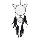 Cute Cat Shape Dream Catcher Handmade Dream Catcher Kit Girl's Gift Wall Ha X4O4