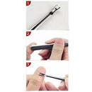 Cuticle Trimmer Stainless Steel,Dead Skin Fork Trimmer Cutitle Women Manicu A3X7