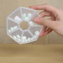 7 day portable container medicine splitters holder pill drugs case box organiJ,a