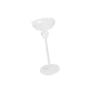 Clear Glass Candle Holder Candlestick Tealight Wedding Party Dinner Decor L