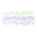 12x Easy Ring Paper Book Loose Leaf Binder Keychain Key Stationery LJ