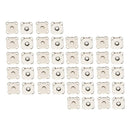 20 Sets Magnetic Button Clasp Snaps 14mm 18mm for Sewing, Craft, Purses,Bags