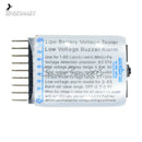 1-8S Lipo/Li-ion/Fe Battery Voltage 2IN1 Tester Low Voltage Buzzer Alarm New