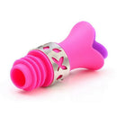 Pink creative practical Lily wine cork silicone food grade durable wine pou C9J5