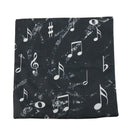 Music Series Note Printed Linen Square 45x45cm Home Decor Houseware Throw P Z1D2