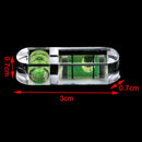 2Pcs mini T-type bubble spirit level acrylic measuring level adjustmentME