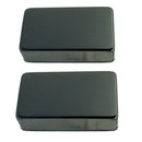 2 Pack Sealed Humbucker Pickup Cover for Electric Guitar Parts Black
