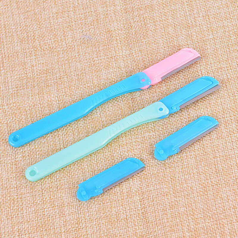 Portable Blade Eyebrow Trimmer Set Women Facial Blade Face Razor Shaver BlaS Bj