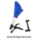 Universal Automotive Car Engine Oil Funnel Kit Rapid Refilling Easy To Clean