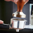 Coffee Tamper Wood Handle Coffee Powder Hammer 58.35Mm Cafe Accessories J3R5