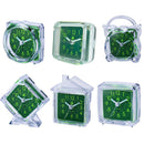 Mini Alarm Clock Desktop Table Bedside Clock for Home Kids Bedroom Office 4#