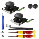 2pcs Replacement Analog Thumb Sticks + Tools for Nintendo Switch Joy Con