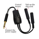 1PC Power Supply Separator Adaptor From One Tattoo Machine to Dual Machine