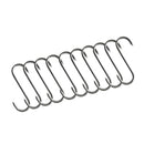 10 Pack of Stainless Steel Meat Hook / Utensil Pan Hanger Sausage Hanging