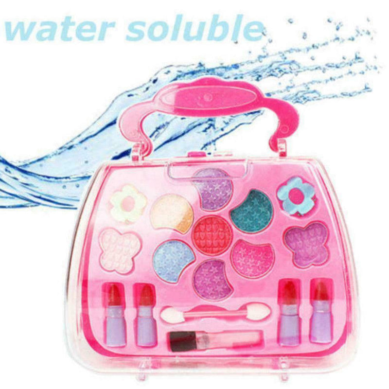 Makeup Set For Kids Cosmetic Girls Gift Eyeshadow Lip Gloss Blushes Gift Y4Y8