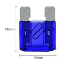 5-30A Set 120 pcs 19 mm Automotive Fuse Automotive Fuse Flat Fuse SN9F