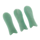 Natural Stone Guasha Facial Massage Faux Jade Face Body Massager Beauty Tool New